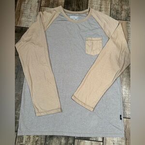 Dikotomy Premium Basics Standard Fit Packet Khaki T - Shirt